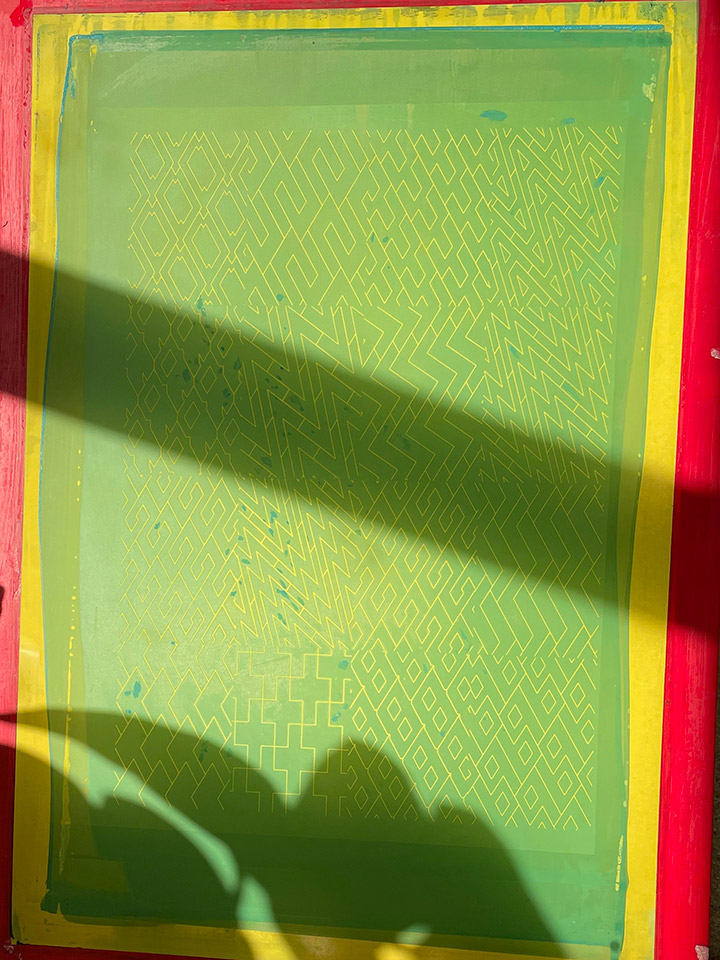 Original screen for Tessinitialation design